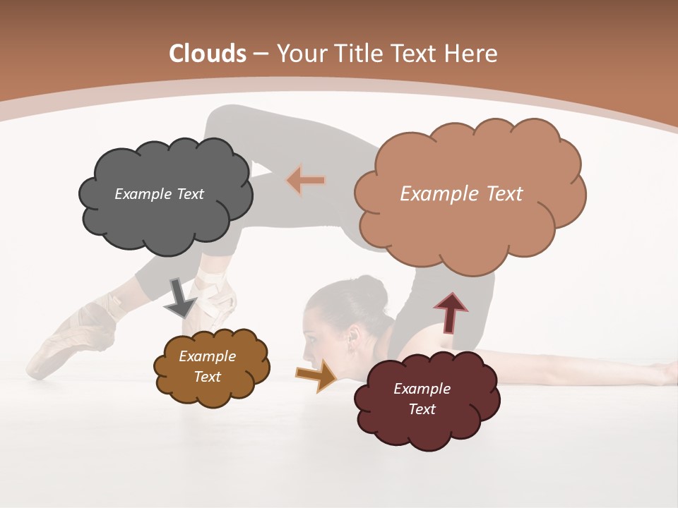 Active Gymnastic Moving PowerPoint Template
