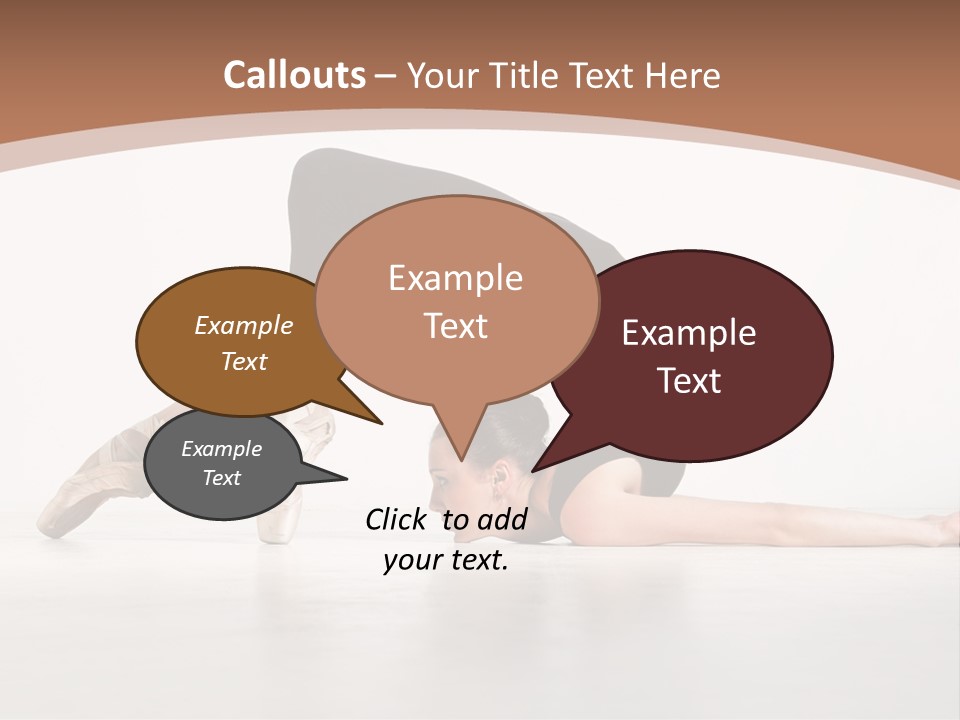 Active Gymnastic Moving PowerPoint Template