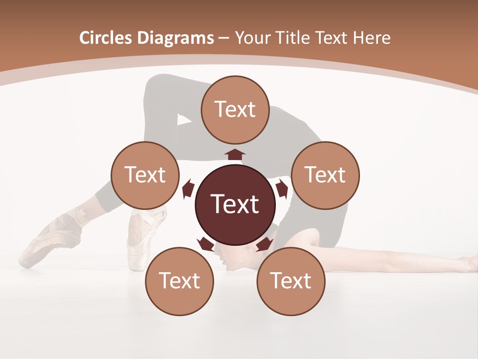 Active Gymnastic Moving PowerPoint Template