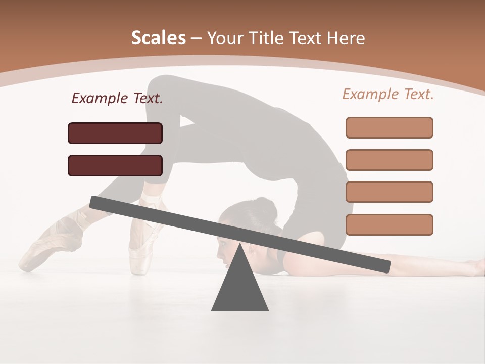 Active Gymnastic Moving PowerPoint Template
