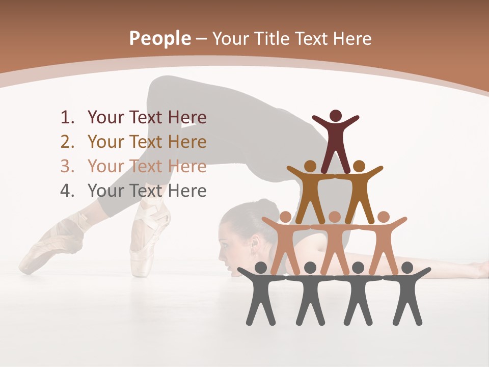 Active Gymnastic Moving PowerPoint Template