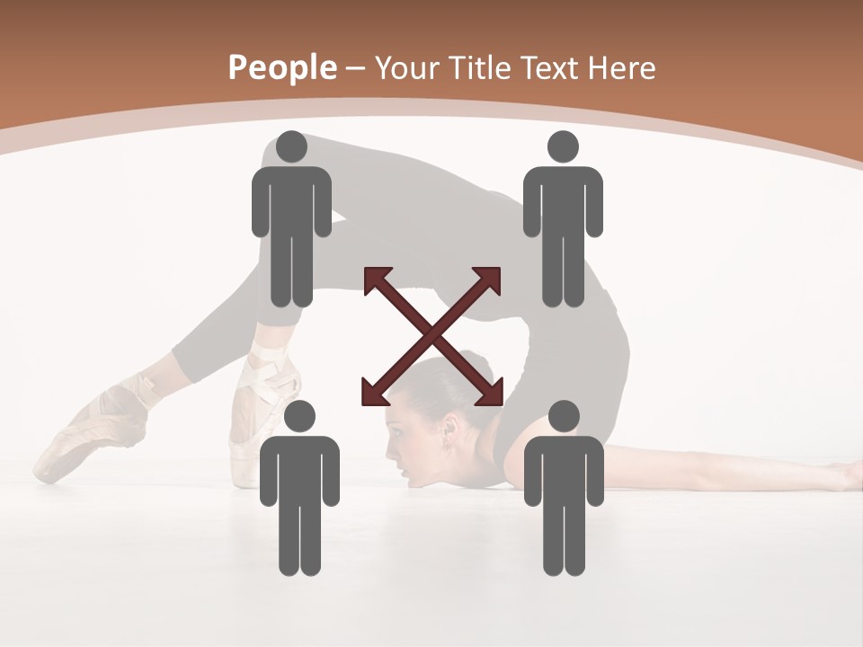 Active Gymnastic Moving PowerPoint Template