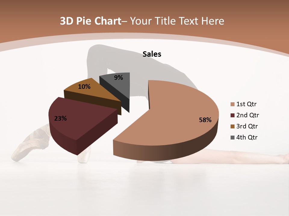 Active Gymnastic Moving PowerPoint Template