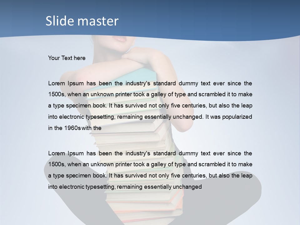 Adult Library Lovely PowerPoint Template