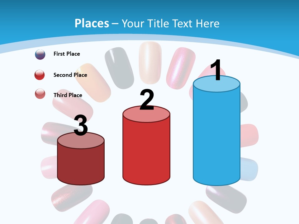 Beauty Background Colorful PowerPoint Template