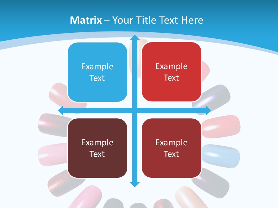 Beauty Background Colorful PowerPoint Template