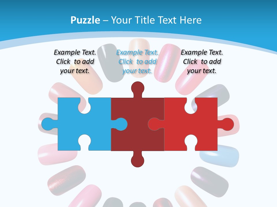 Beauty Background Colorful PowerPoint Template