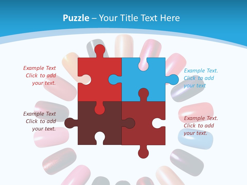 Beauty Background Colorful PowerPoint Template