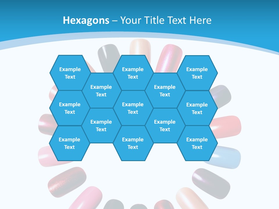 Beauty Background Colorful PowerPoint Template