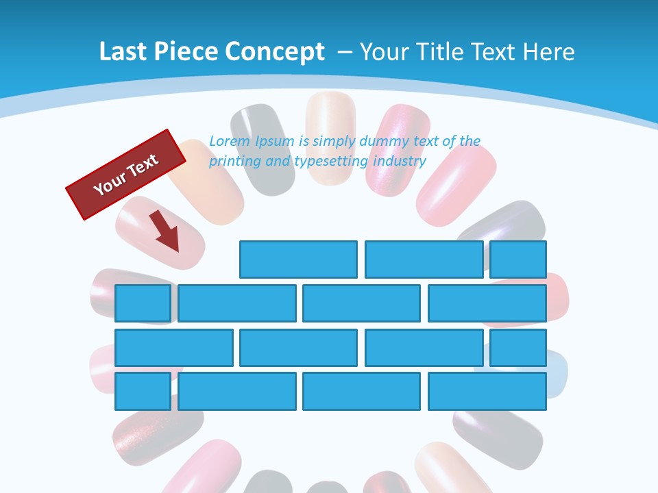 Beauty Background Colorful PowerPoint Template