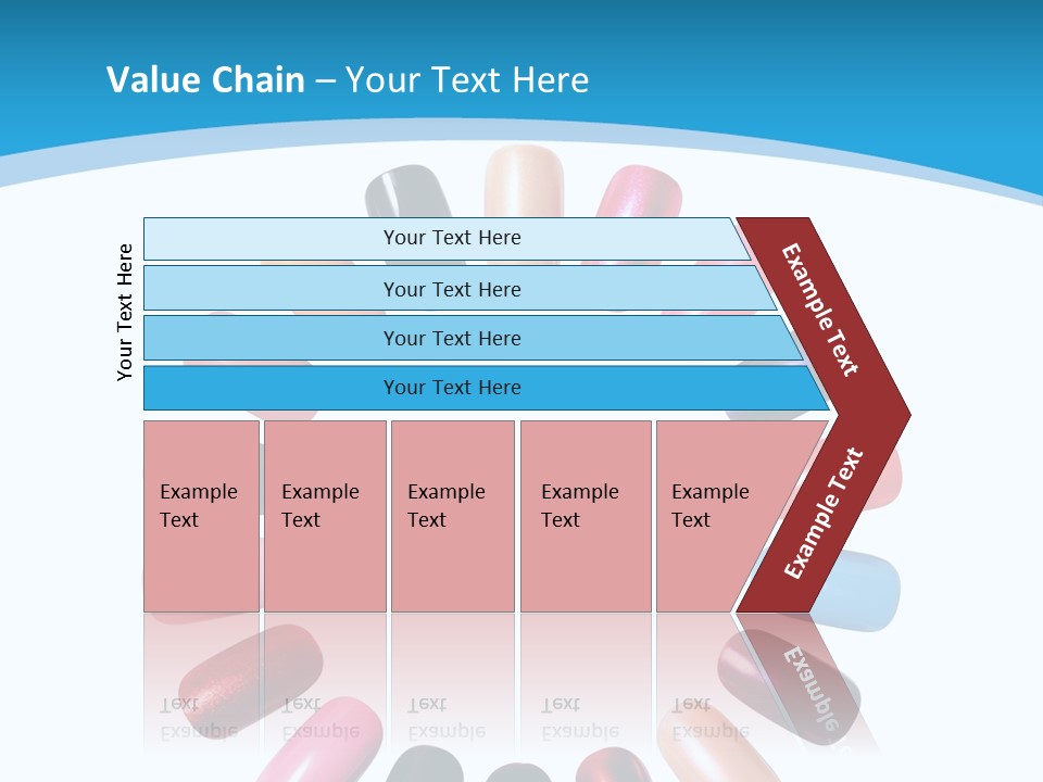 Beauty Background Colorful PowerPoint Template