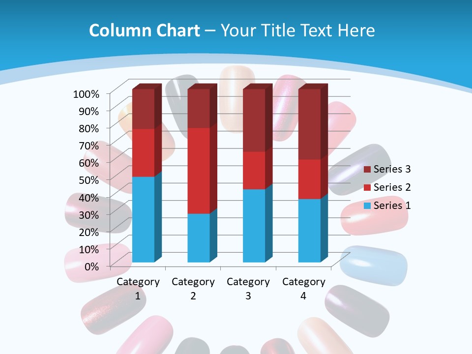 Beauty Background Colorful PowerPoint Template