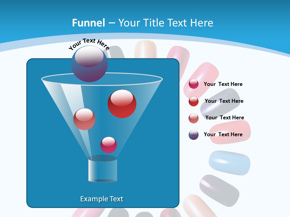 Beauty Background Colorful PowerPoint Template