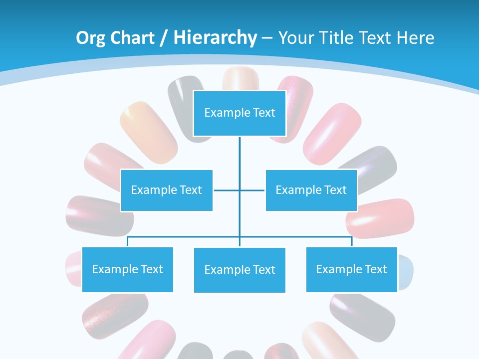 Beauty Background Colorful PowerPoint Template