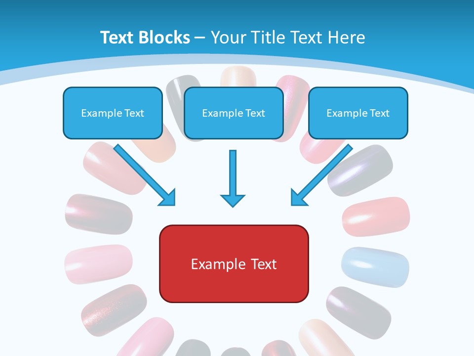Beauty Background Colorful PowerPoint Template