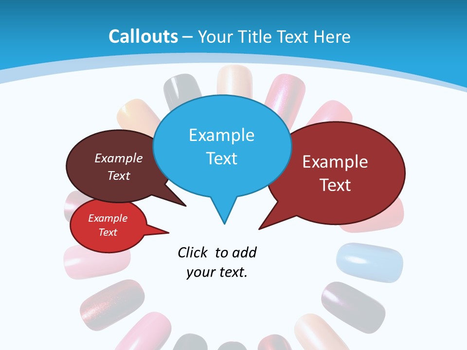 Beauty Background Colorful PowerPoint Template