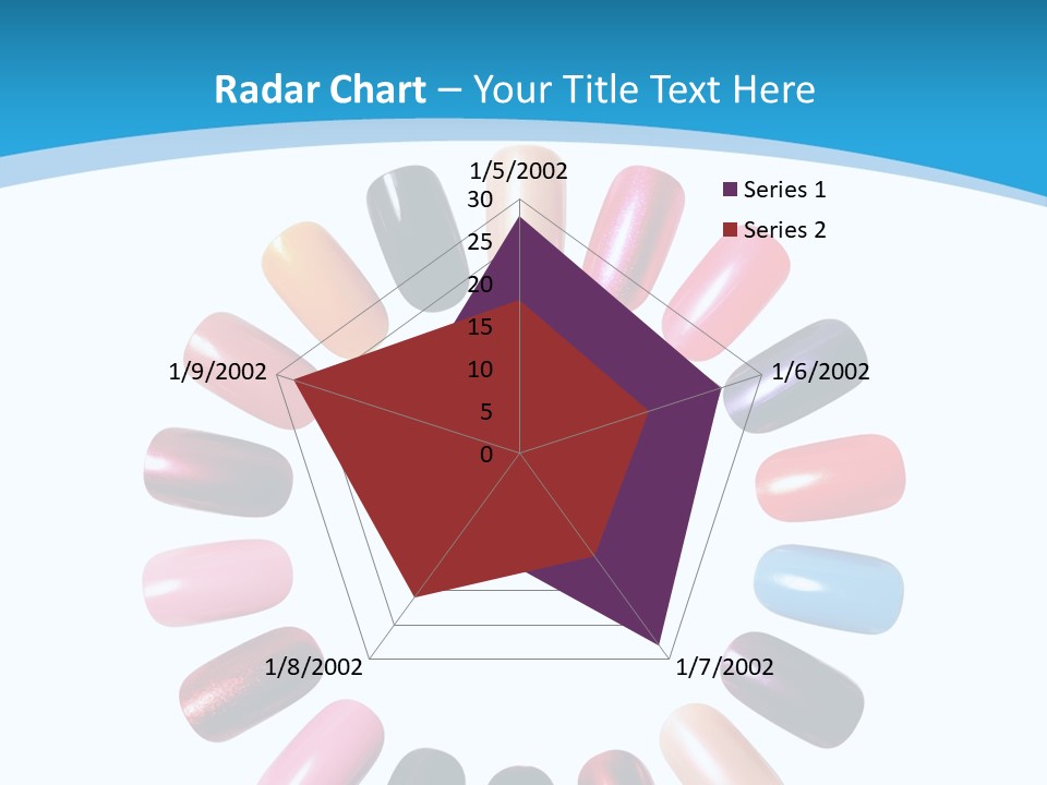 Beauty Background Colorful PowerPoint Template