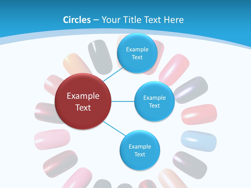 Beauty Background Colorful PowerPoint Template