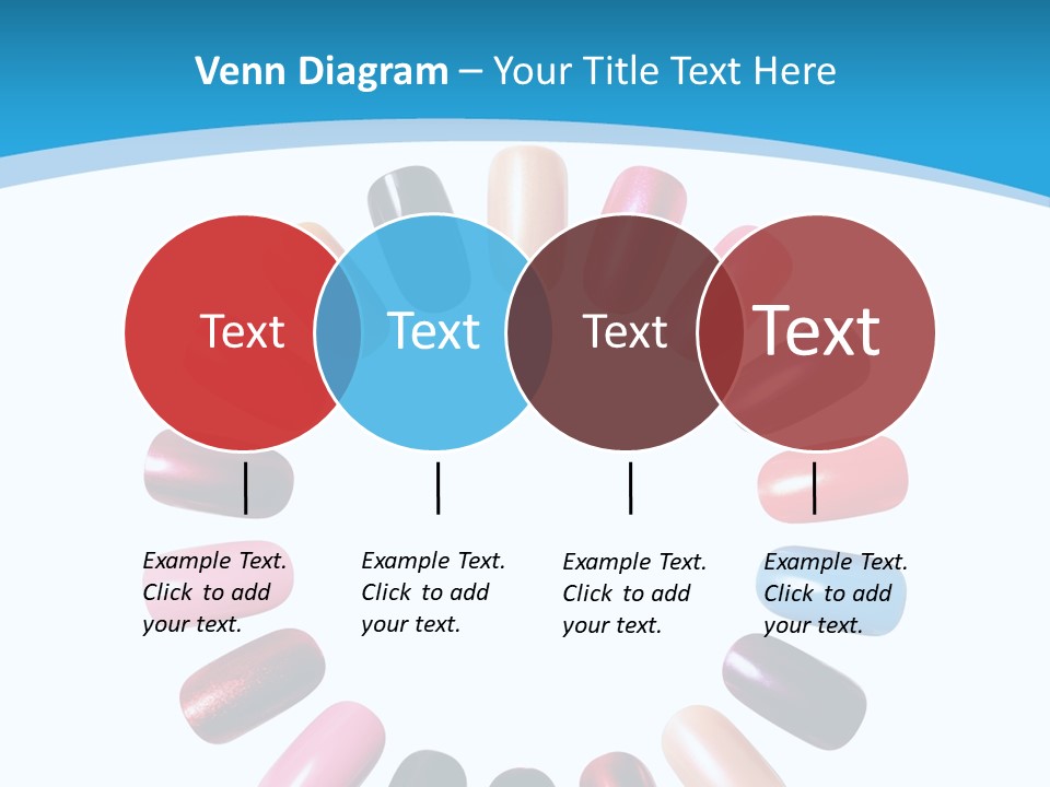 Beauty Background Colorful PowerPoint Template