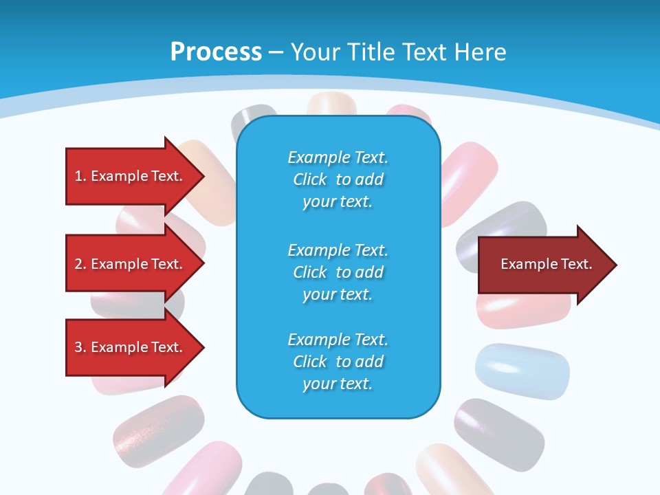 Beauty Background Colorful PowerPoint Template