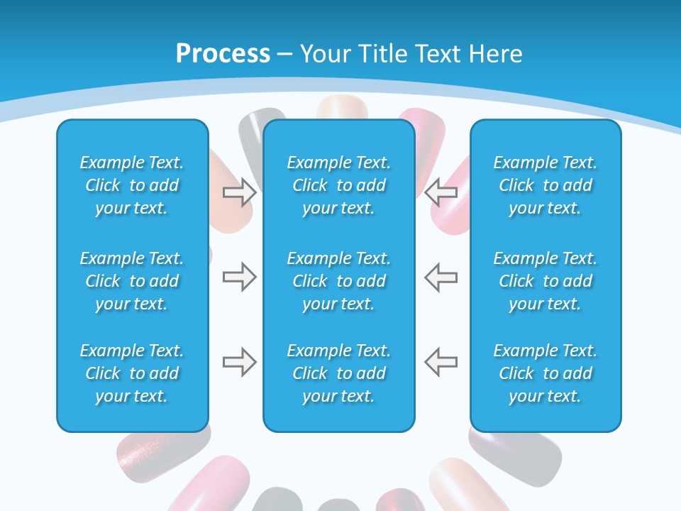 Beauty Background Colorful PowerPoint Template