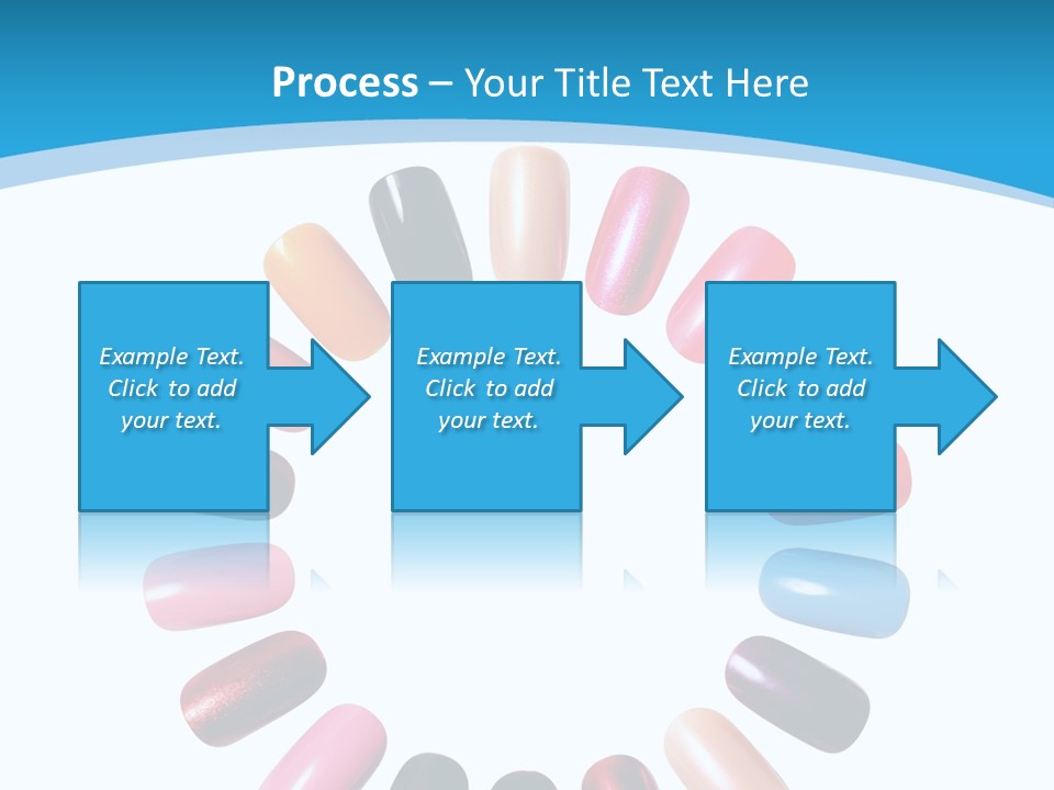 Beauty Background Colorful PowerPoint Template