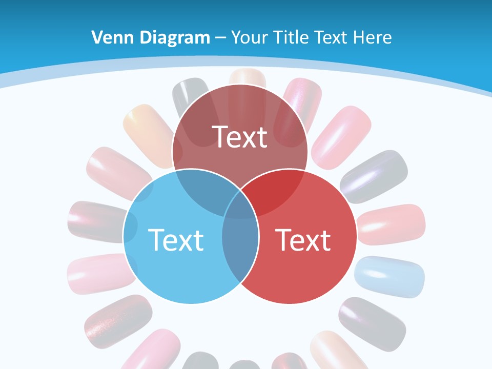 Beauty Background Colorful PowerPoint Template