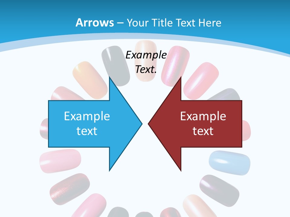 Beauty Background Colorful PowerPoint Template