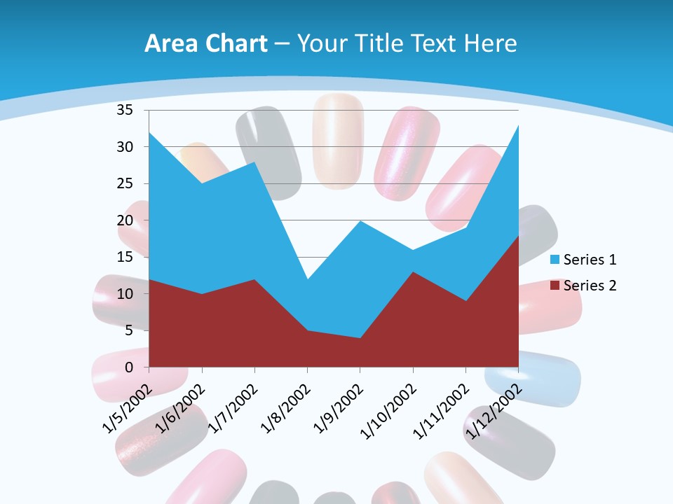 Beauty Background Colorful PowerPoint Template