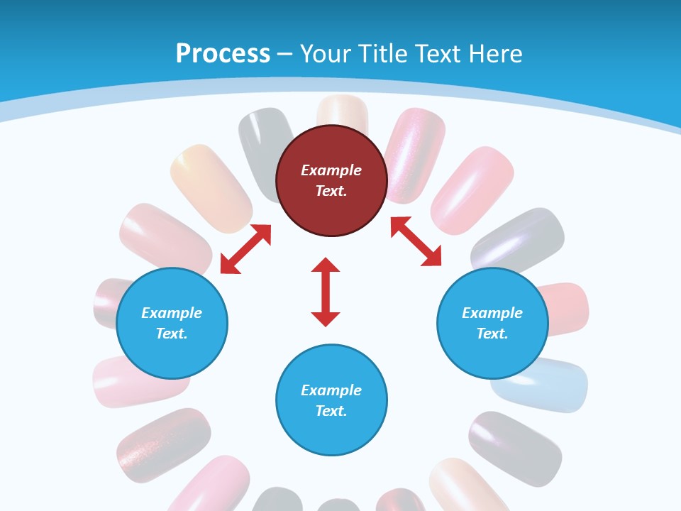 Beauty Background Colorful PowerPoint Template