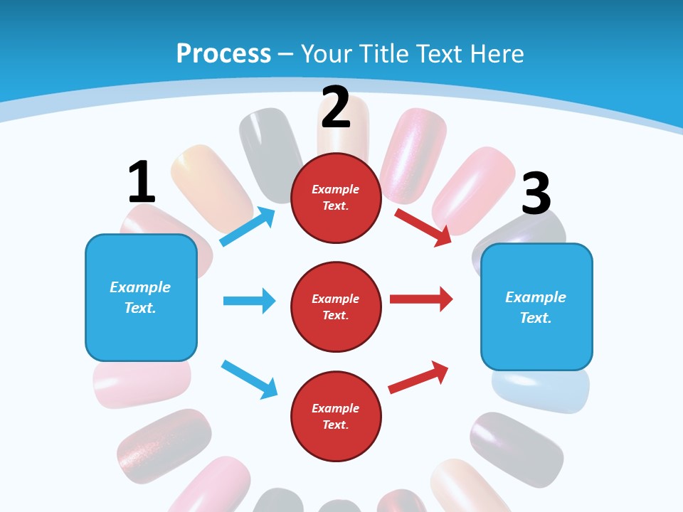 Beauty Background Colorful PowerPoint Template