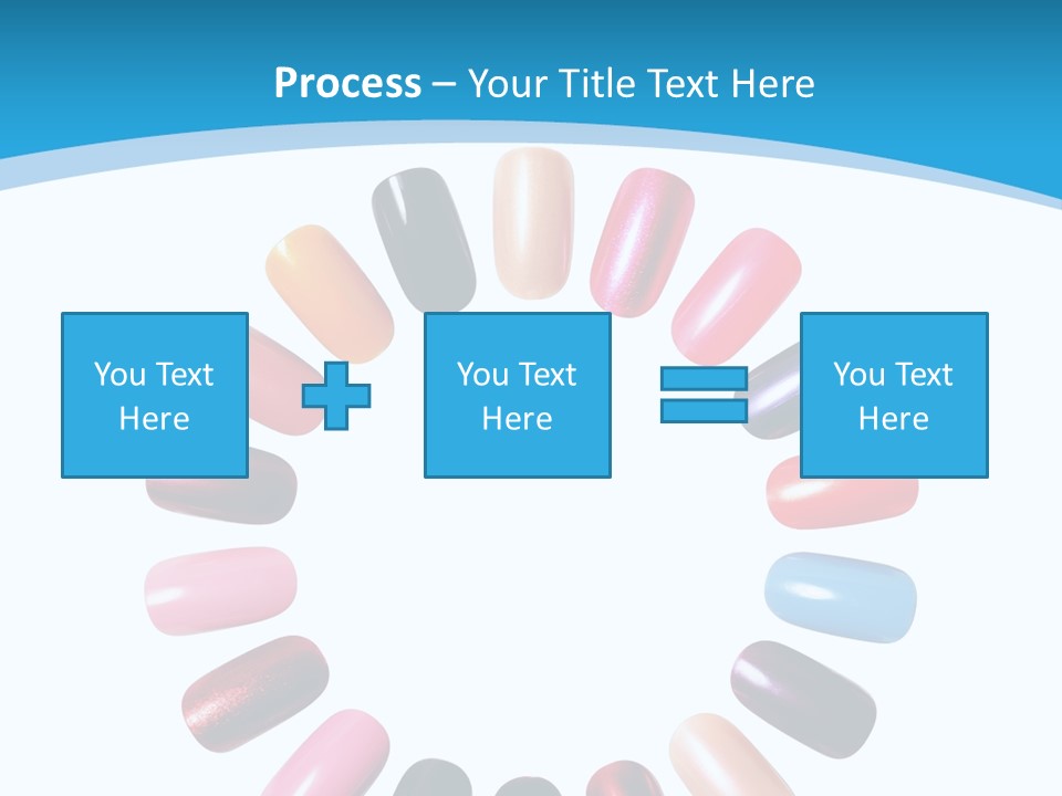 Beauty Background Colorful PowerPoint Template