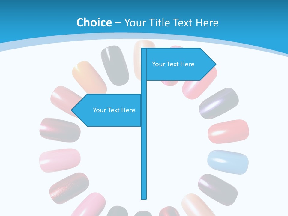 Beauty Background Colorful PowerPoint Template