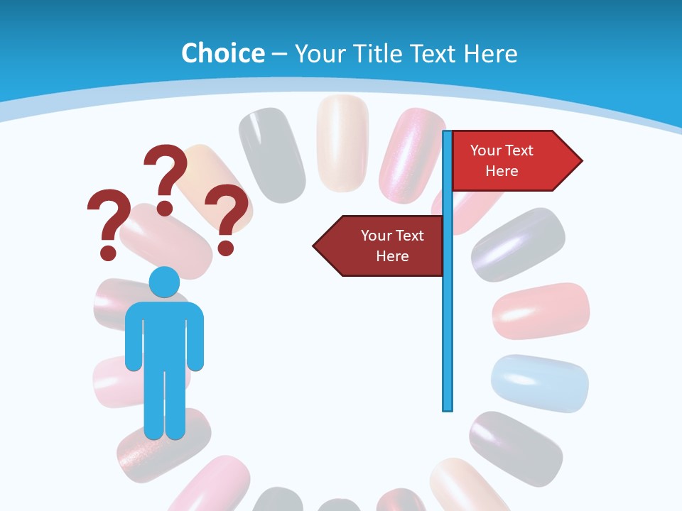 Beauty Background Colorful PowerPoint Template