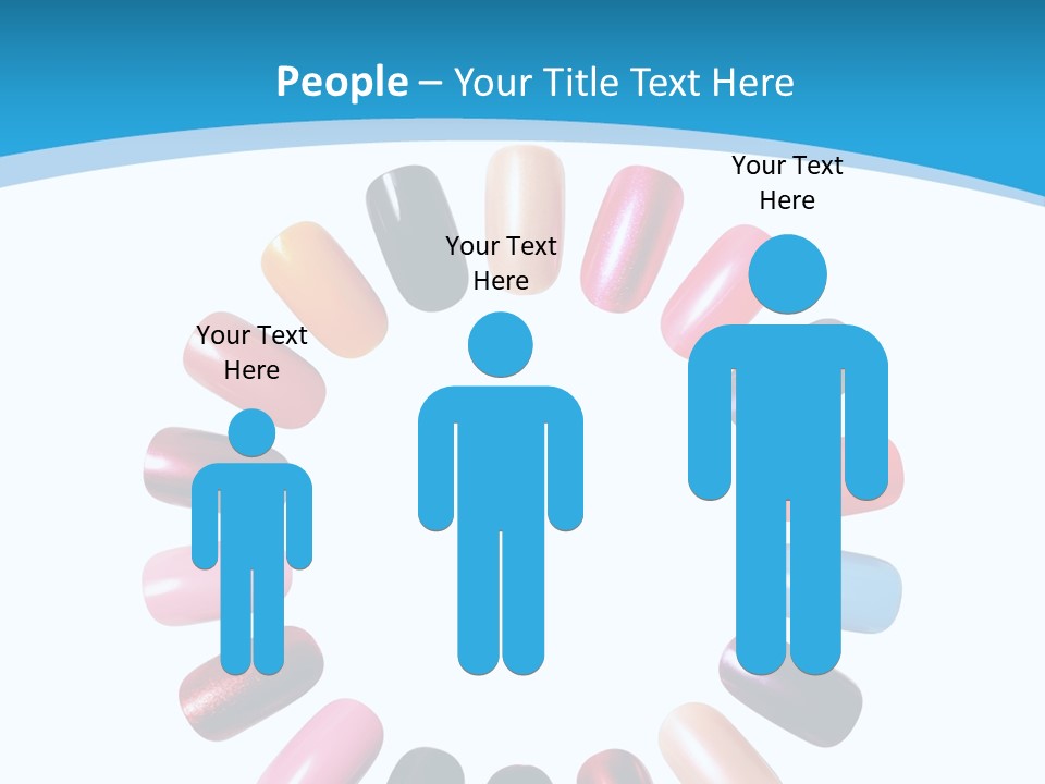 Beauty Background Colorful PowerPoint Template