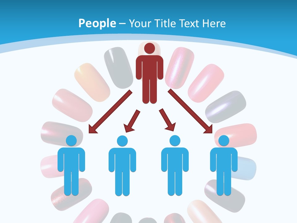 Beauty Background Colorful PowerPoint Template