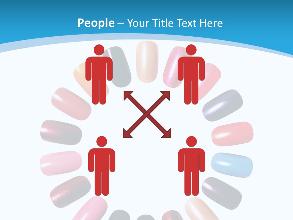 Beauty Background Colorful PowerPoint Template