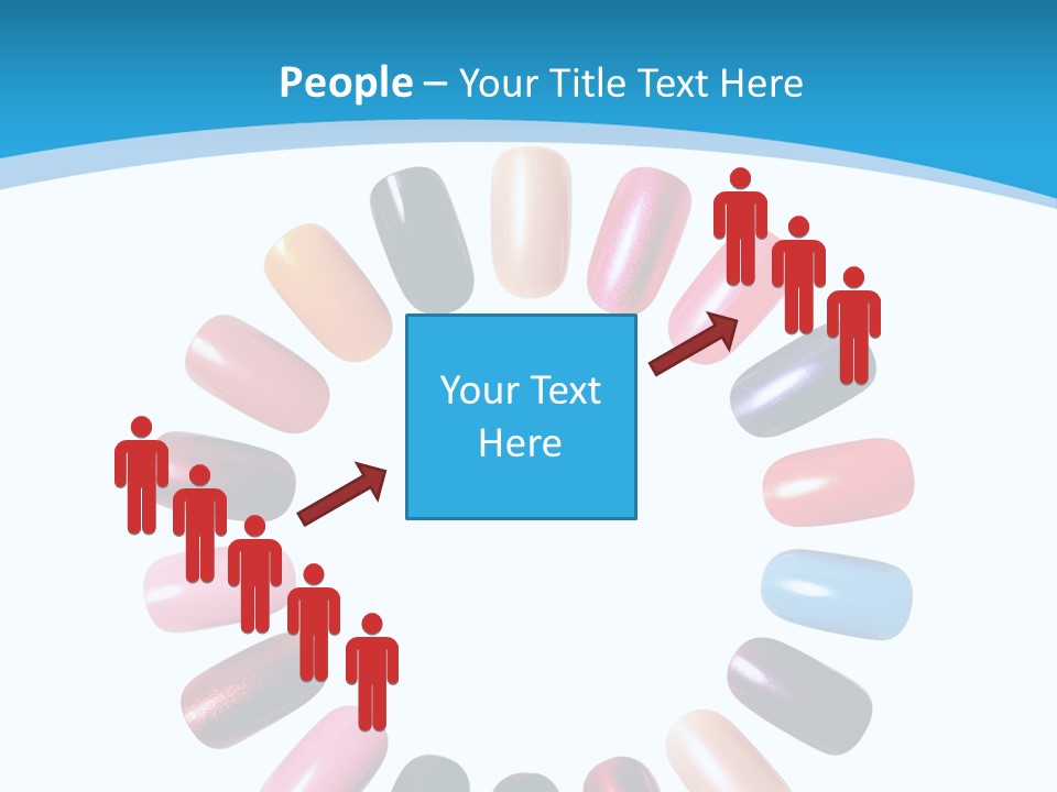 Beauty Background Colorful PowerPoint Template