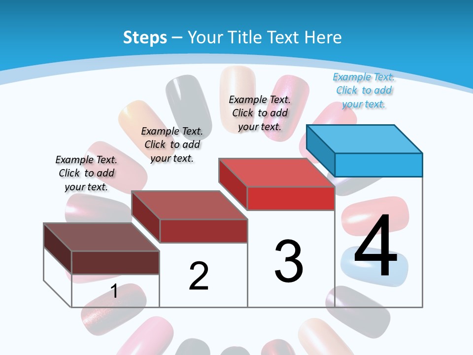Beauty Background Colorful PowerPoint Template