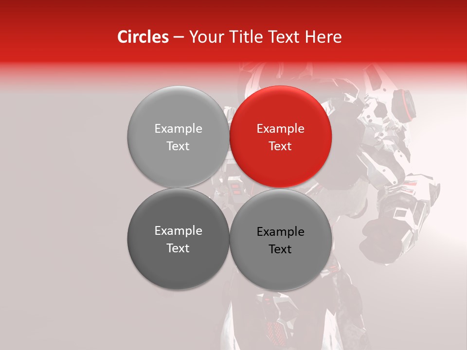 Concepts Steel Robot PowerPoint Template