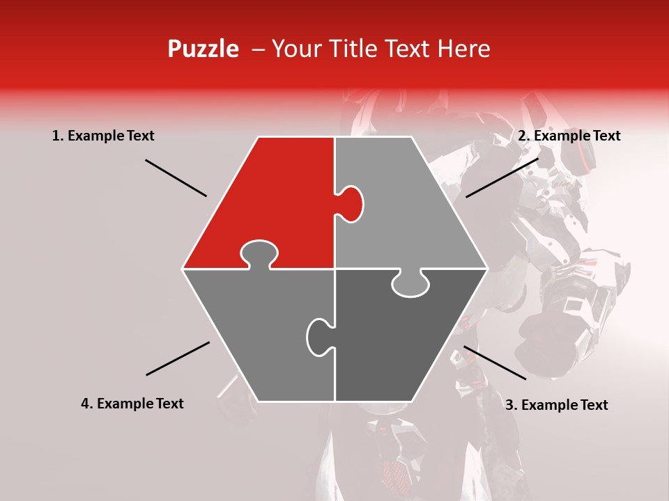 Concepts Steel Robot PowerPoint Template
