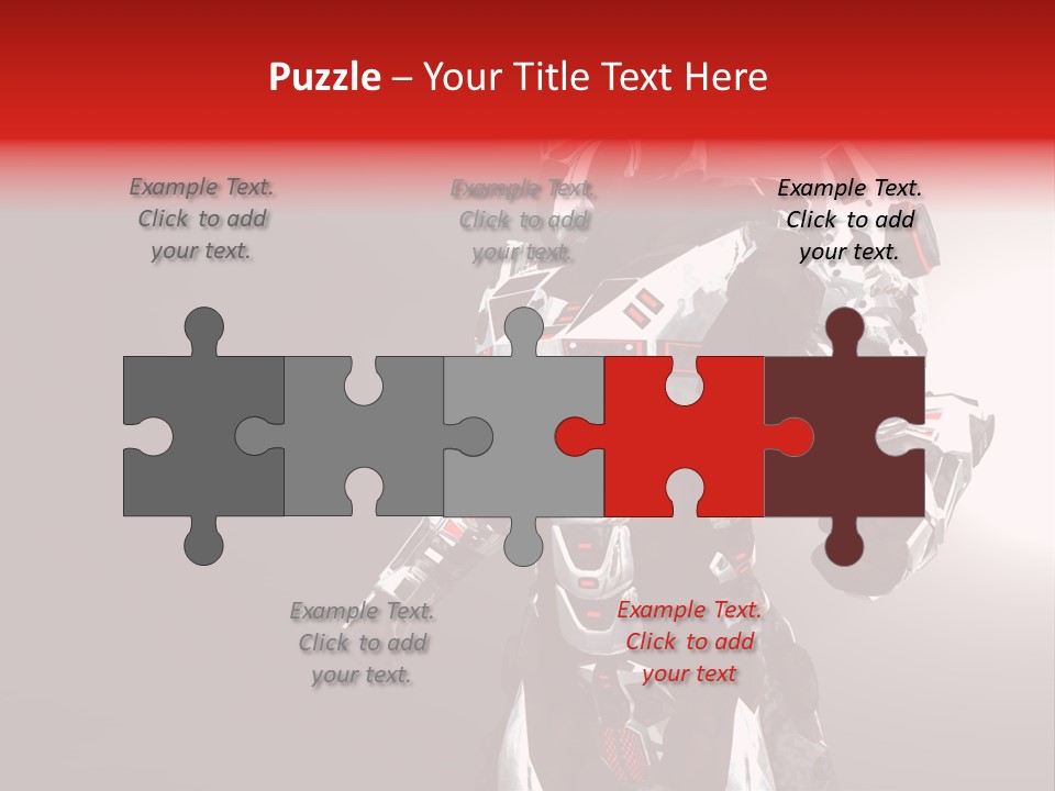 Concepts Steel Robot PowerPoint Template