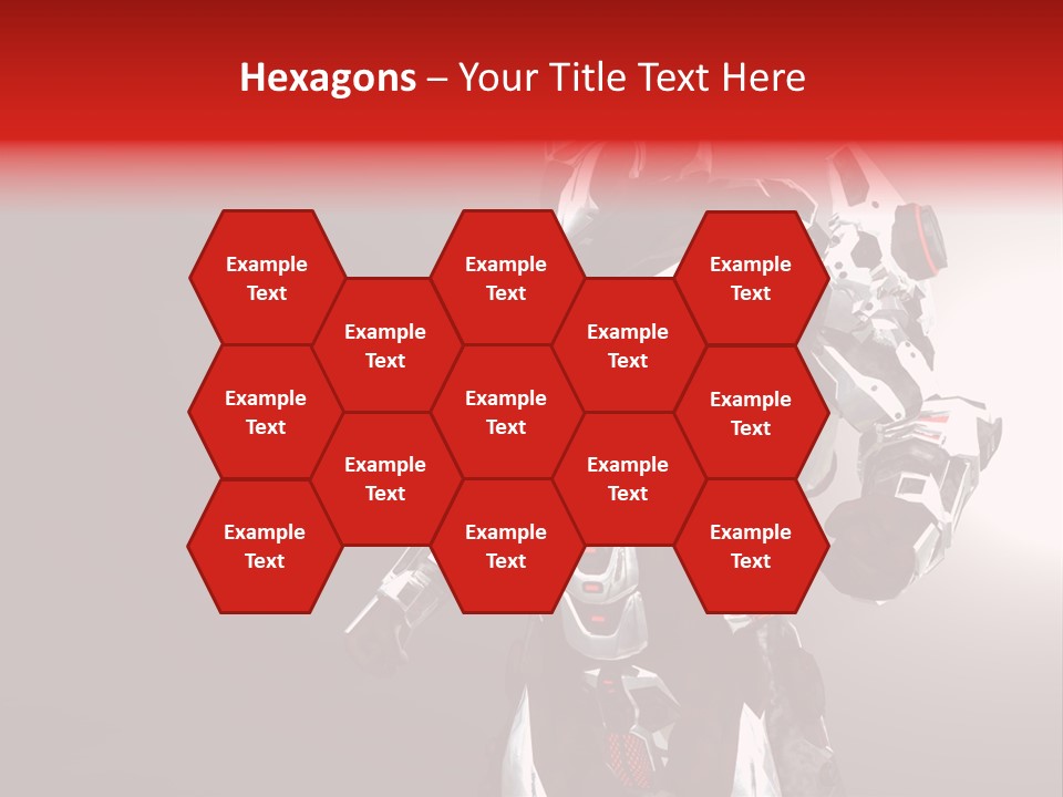 Concepts Steel Robot PowerPoint Template