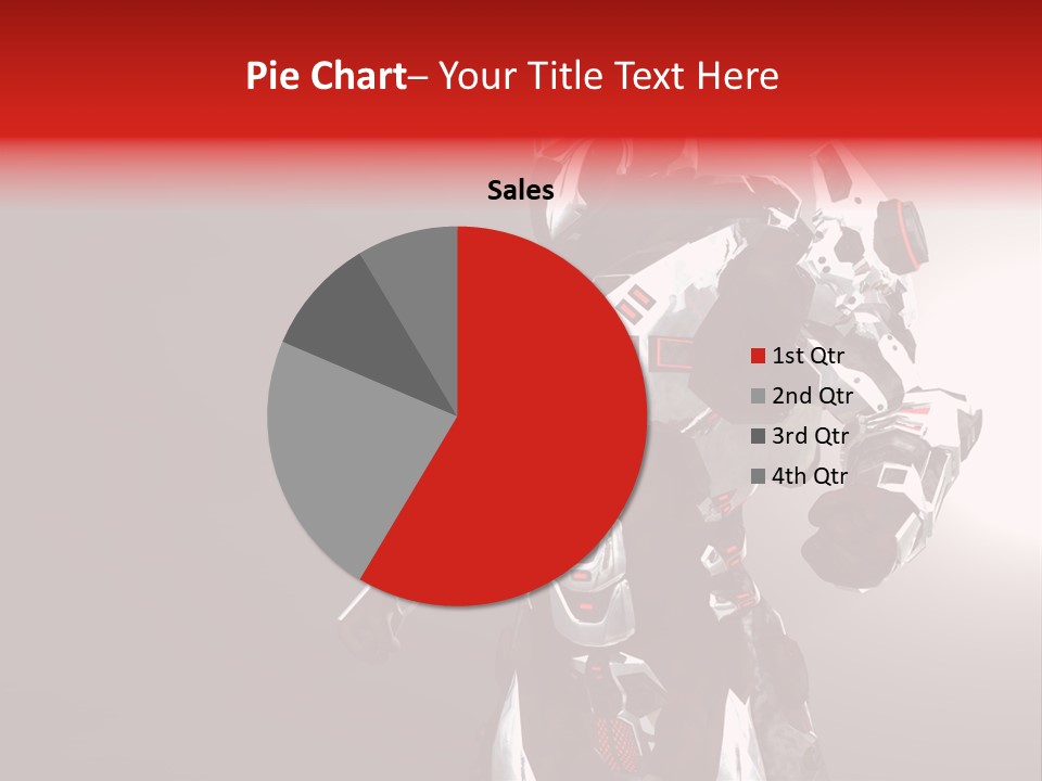 Concepts Steel Robot PowerPoint Template