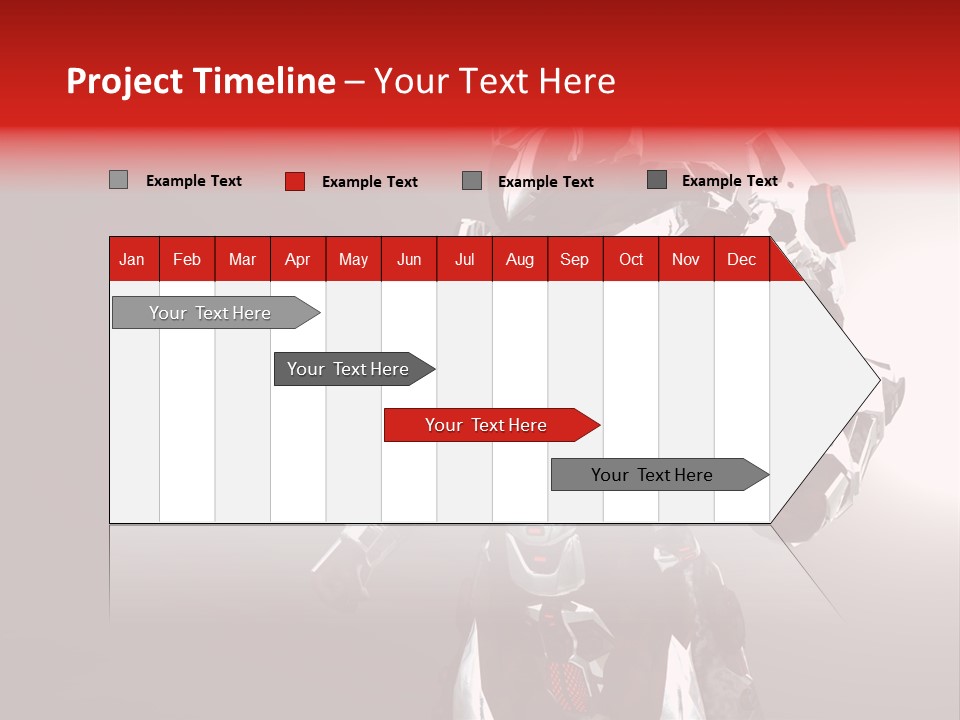 Concepts Steel Robot PowerPoint Template