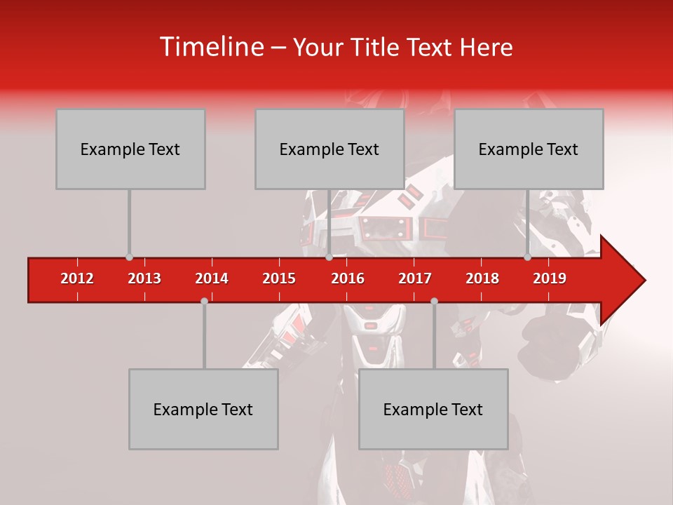 Concepts Steel Robot PowerPoint Template