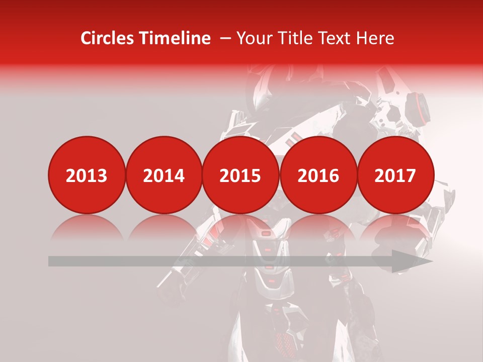 Concepts Steel Robot PowerPoint Template