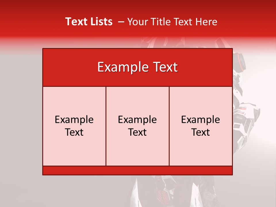 Concepts Steel Robot PowerPoint Template