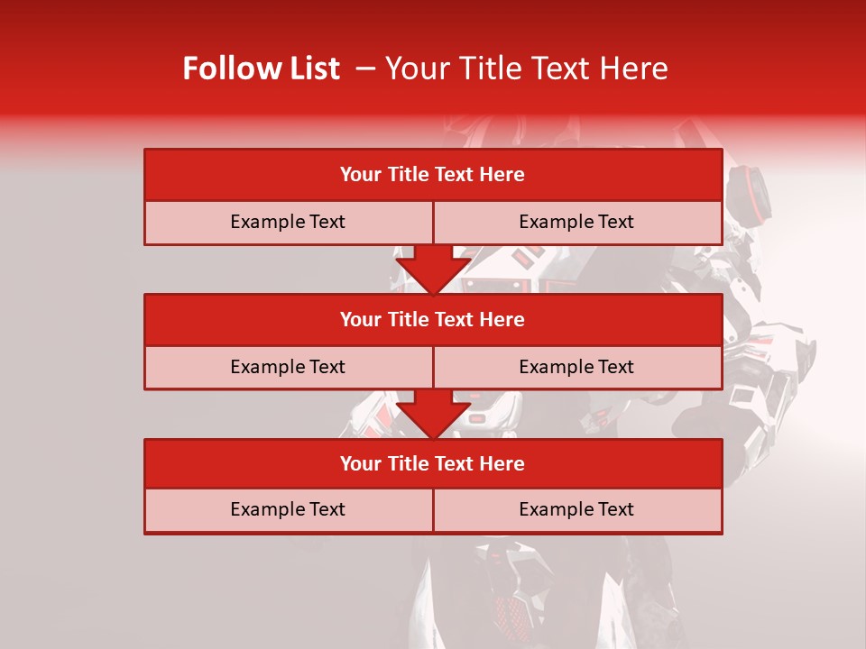 Concepts Steel Robot PowerPoint Template