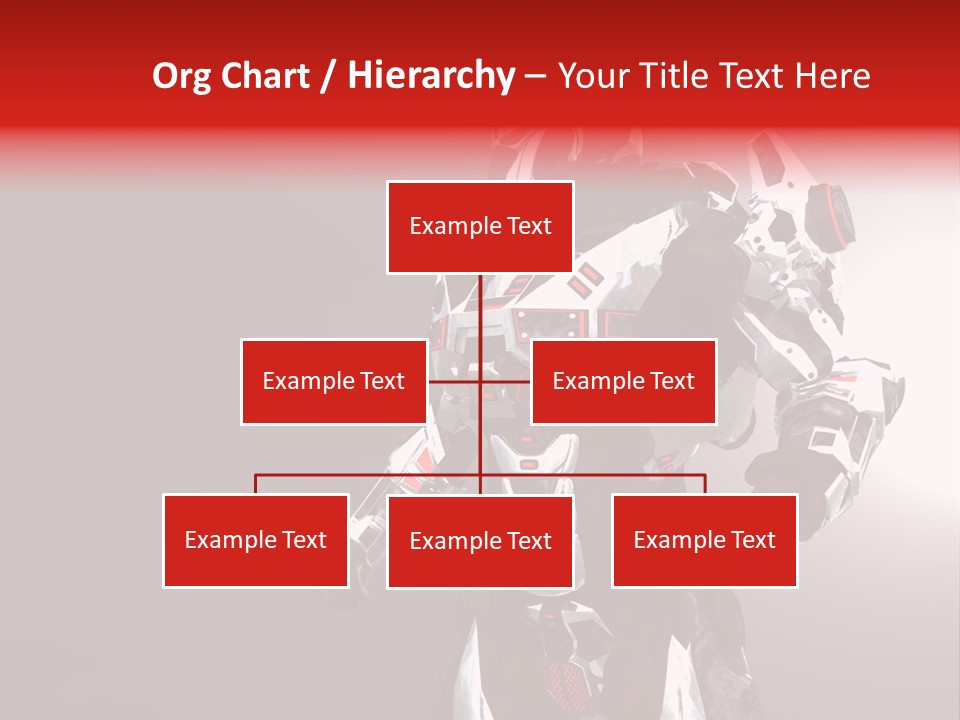 Concepts Steel Robot PowerPoint Template